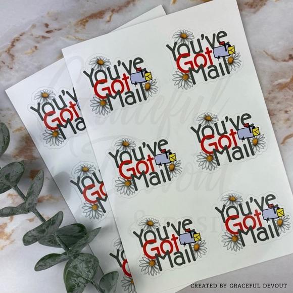 You’ve Got Mail Sticker - 2" (inches)  (48Ct.)  [GD12-48] - Picture 3 of 3